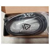 Shower Head with Handheld, Briout 5-Settings Showerhead High Pressure Powerful Water Spray Shower Head with Stainless Steel Hose and Adjustable Mount, Matte Black