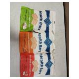 Blue Buffalo Health Bars Crunchy Dog Biscuits, Variety Pack, Bacon, Egg & Cheese, Apple & Yogurt, Pumpkin & Cinnamon, 16-oz Bags