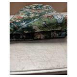 RUGSURE Washable Area Rugs - Perfect for Living Room, Bedroom, Kids Room, Nursery - Stain & Water Resistant Non-Slip, Pet & Child Friendly, Vintage Tribal Area Rugs (Green, 5