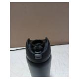 Owala FreeSip Insulated Stainless Steel Water Bottle with Straw, BPA-Free Sports Water Bottle, Great for Travel, 32 Oz, Very, Very Dark Missing Lid Cover