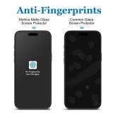 Mothca Matte Privacy Screen Protector for iPhone Air [6.5 inch] with Easy Installation Tool, Anti Spy Anti Glare Full Coverage Tempered Glass Film, Anti-Fingerprint, Case Friendly Smooth as Silk