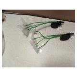 Solar Garden Lights, 2 Pack with 8 Butterfly Solar Lights Outdoor Decorations, Multi-Color Changing LED Solar Light Stakes, Solar Yard Lights for Garden Patio Lawn Yard Pathway Decor