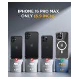 Miracase for iPhone 16 Pro Max Case 6.9