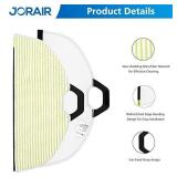 JORAIR RV2001WD Vacuum Mop Replacement Pads for Shark RV2001WD RV2002WD RV2001WRUS RV2002WXUS AV2001WD RV2000WD Robot Vacuum, Washable Reusable Replacement Microfiber Soft Pads, 6 Pack