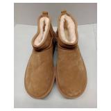 APPEARS NEW - UGG Mini Classic Boots in Chestnut. Size 9  - Retail: $170