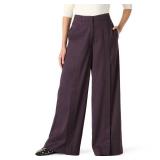 FACTORY SEALED - The Drop Womens Plum Perfect Convertible Wide Leg Pant by @takkunda, M