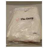 FACTORY SEALED - The Drop Womens Button Front Mixed Pattern Crochet Maxi Dress, Whisper White, M  - Retail: $91