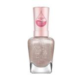 FACTORY SEALED - Sally Hansen Color Therapy Nail Polish | Biotin, Argan Oil, Long Lasting, Healthy Nails, Nail Strengthener, Opaque | 130 One Day At A Time | Khaki Beige Nail Color