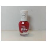 FACTORY SEALED - Sally Hansen Good.Kind.Pure. Nail Polish  310 Pomegranate Punch  10ml