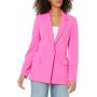 FACTORY SEALED - The Drop Women's Blake Long Blazer, Rose Pink, XX-Small  - Retail: $175