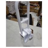 Vaunn Medical Adjustable Bathtub Safety Rail Shower Grab Bar Handle, Stainless Steel, White