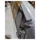 SINWEEK Tri-Folding Mattress Foam Topper 38 x 75 x 4 Inch Folding Pad with Removable Cover