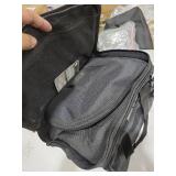 Tactical Gun Range Bag with 3 Pistols Capacity and TSA Lock, Gun Duffle Bag with 2 Small Pistol Cases and 12x Magazine Slots, Multi-Pockets for Hunting and Shooting Range Gear, Black