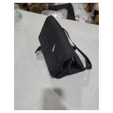 Foldable Lunch Bag Insulated Lunch Box Water-Resistant Leakproof Soft Cooler Bag Black