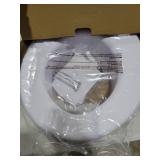 Carex Toilet Seat Riser With Quick-Lock, Raised Toilet Seat Adds 4 Inches of Height to Toilet - Toilet Seat Lifter With 300 Pound Weight Capacity, Slip-Resistant