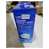Carex Toilet Seat Riser With Quick-Lock, Raised Toilet Seat Adds 4 Inches of Height to Toilet - Toilet Seat Lifter With 300 Pound Weight Capacity, Slip-Resistant