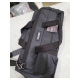 HAUTMEC 24\" Large Contractor Tool Bag, Heavy-Duty Oxford Wide Mouth Tool Bag