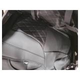 GIANT PANDA Pu Leather Car Seat Covers Full Set Custom Fit for Toyota RAV4 LE/Hybrid Limited/XLE/XLE Premium 2019-2025-(Black)