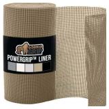 GORILLA GRIP Drawer Shelf Liner  Non-Adhesive Liners for Kitchen Pantry Cabinets  Easy Install  20 x20   Beige