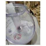 Crane Drop Ultrasonic Cool Mist Humidifier - White/Clear - 1gal