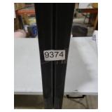 SmartSign Two-Sided BabyBoss Sidewalk Sign Frame with Slide-In Feature/A-Frame Sandwich Board for 24 x 18 inch Signs, Plastic, Black, Made in USA