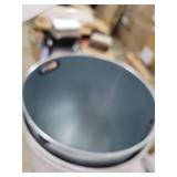(White) 18.5 gal/70 L Open Top Trash Can,