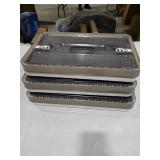 Clothes Storage Box Foldable Organizer for Efficient Wardrobe Management for Socks Underwear and Pants Space-saving Design pack of 3