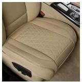 Black Panther 1 Pair Luxury Car Seat Covers Front Bottom Seat Cushion Covers,