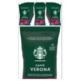 Starbucks® Caffe Verona Ground Coffee, 2.5 Oz., Box Of 18