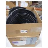 Motor Trend FlexTough Performance All Weather Rubber Car Floor Mats - 3 Piece Floor Mats Automotive Liners for Cars Truck SUV, Heavy-Duty Waterproof (Black)