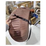 AOSION Privacy Shower Tent,Pop Up Changing Tent,Camp Bathroom Changing Dressing Room,Sun Sunshade Canopy Outdoor Rain Shelter for Camping Hiking Beach Picnic Fishing. (Brown