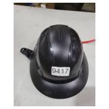 Black Full Brim Hard Hat,