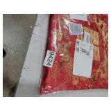 GLEAVI Chinese Classical Square Seat Cushion Thick Chair Pad for Dining Chair Breathable Fabric Non-Slip Backing for Home and Office Use