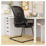 Office Desk Chair with Sled Base,