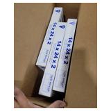 Nordic Pure 14x24x1 Pleated MERV 10 Air Filters 3 Pack