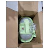 BISSELL Little Green Mini Portable Carpet and Upholstery Deep Cleaner, Car/Auto Detailer, with HydroRinse Self-Cleaning Tool and 4\" Tough Stain Tool, Tea Green, 4075