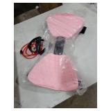 Waist Twister Machine, Adjustable Ab Twister Board with Digital Display, 300 lbs Weight Capacity, Anti-Slip Noiseless Ab Twister for Home Gym Equipment for Women Belly Fat (Pink)