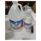 Steam and Go Multi-Purpose Cleaner - Intense Degreaser, Deep Stain Remover, Odor Eliminator with Oxy Power Ideal for Home or Office - Household Multi Surface Cleaner Refill - Orange Scent 1 Gallon