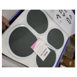 The Lazy Susan Revolution - Full Set - Dark Gray - The First Patented Lazy Susan Turntable Expandable for Rectangular & Oblong Tables - Kitchen & Dining Tables - Great Gift! Parties & Gatherings.