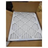 Aerostar 16x20x1 MERV 6 Pleated Air Filter, AC Furnace Air Filter, 6 Pack (Actual size 15 3/4\"x 19 3/4\" x 3/4\")