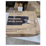 GABRYLLY Ergonomic Mesh Office Chair, Adjustable Home Desk Chair with Folding Armrest