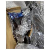 GABRYLLY Ergonomic Mesh Office Chair, Adjustable Home Desk Chair with Folding Armrest