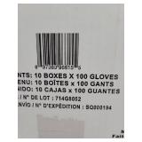 X3 Black Nitrile Gloves for cooking Food Prep, Disposable, Latex Free, 3 Mil, Powder-Free, Lightly Textured 10 boxes of 100