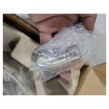 Moen Eva Brushed Nickel Two-Handle Deck Mount Roman Tub Faucet Trim Kit with Single Function Handshower, Valve Required, T944BN