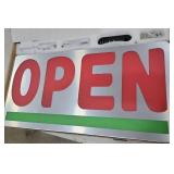 LED Open Signs for Business, 24\"L x 12\"W Inch