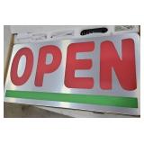 LED Open Signs for Business, 24\"L x 12\"W Inch