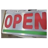 LED Open Signs for Business, 24\"L x 12\"W Inch
