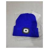 Unisex Hat with Light, USB Rechargeable Hands Free Headlamp LED Beanie, Winter Gifts for Men Dad Father Husband Him