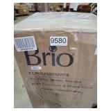 Brio 500 Series 4-Stage Hot  Cold and Room Temperature Water Cooler Dispenser  Height 41.5  Black