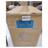 SimPure Y7T-C Countertop Reverse Osmosis Water Filter, NSF/ANSI 58 Certified, 100GPD 5 Stage Water Filtration System with Taste-Enhancing Glass Pitcher, Water Purifier for Home,